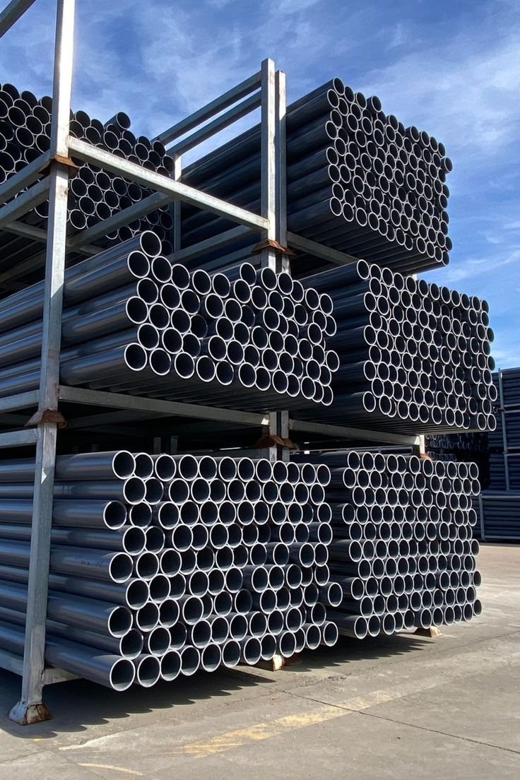 Gray PVC Pipes